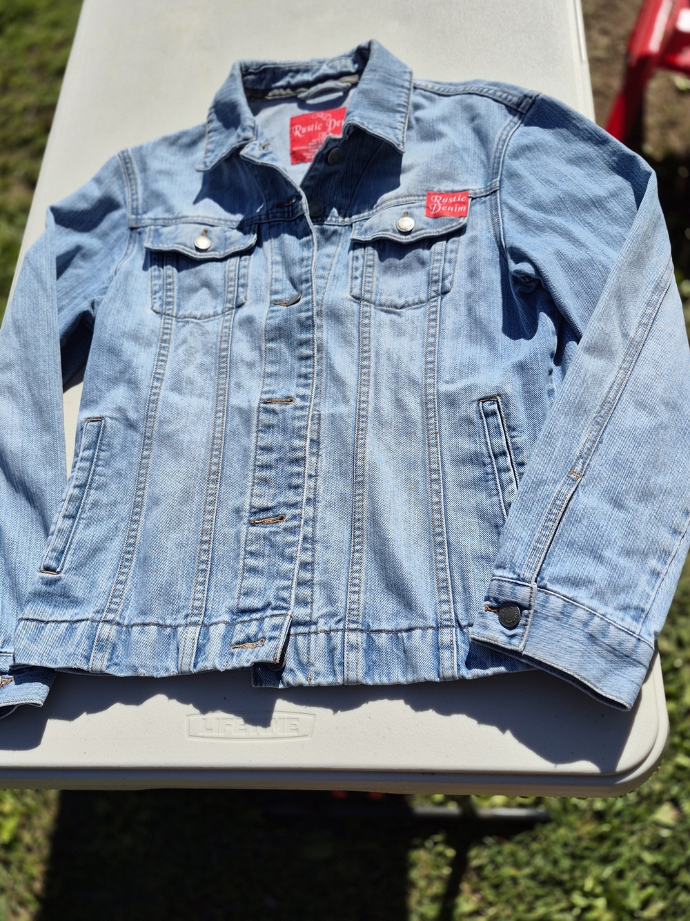 Light Blue Women's Jean Jacket